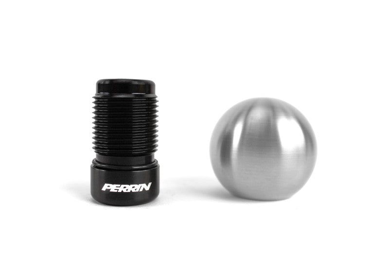 Perrin Brushed Ball 2.0in Stainless Steel Shift Knob (BRZ/FR - S/86/STI) - Perrin Performance