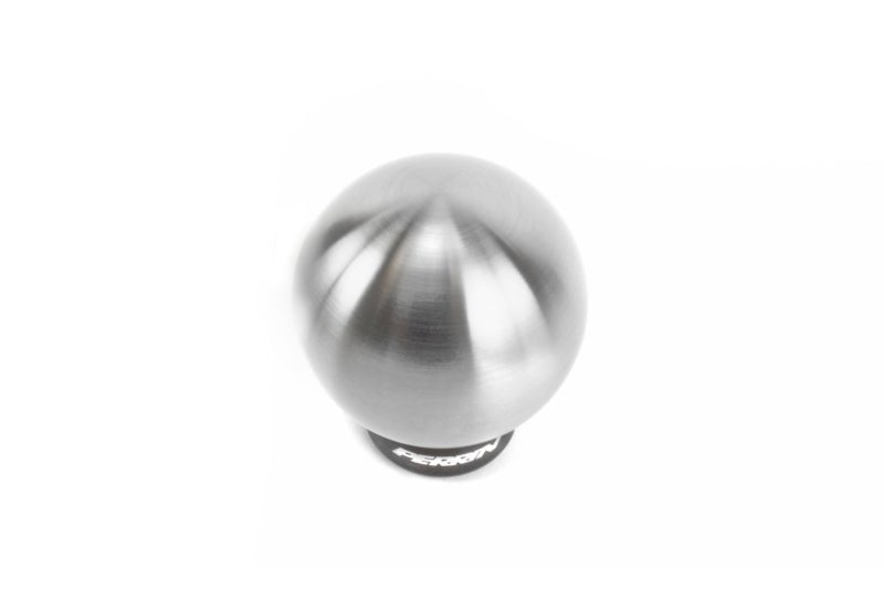 Perrin Brushed Ball 2.0in Stainless Steel Shift Knob (BRZ/FR - S/86/STI) - Perrin Performance