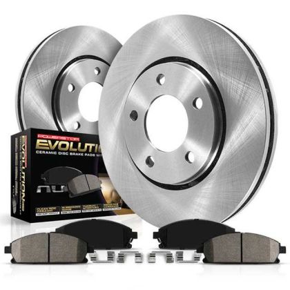 PowerStop Front Autospecialty Brake Kit (Evo 8/9) - PowerStop