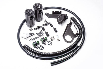 Radium Engineering Dual Catch Can Kit (Nissan 370Z) - Radium Engineering