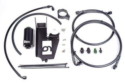 Radium Engineering Fuel Hanger Plumbing Kit Microglass Filter (Evo 7/8/9) - Radium Engineering