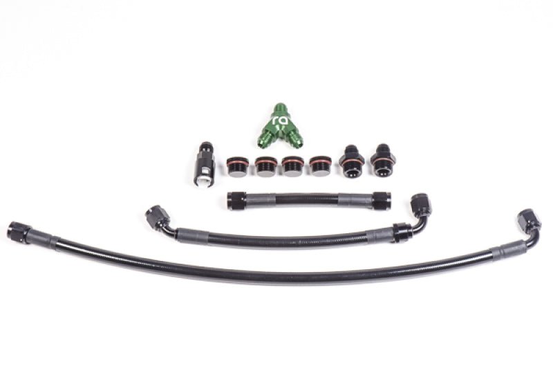 Radium Engineering Fuel Rail Plumbing Kit (07 - 14 Ford Mustang GT) - Radium Engineering