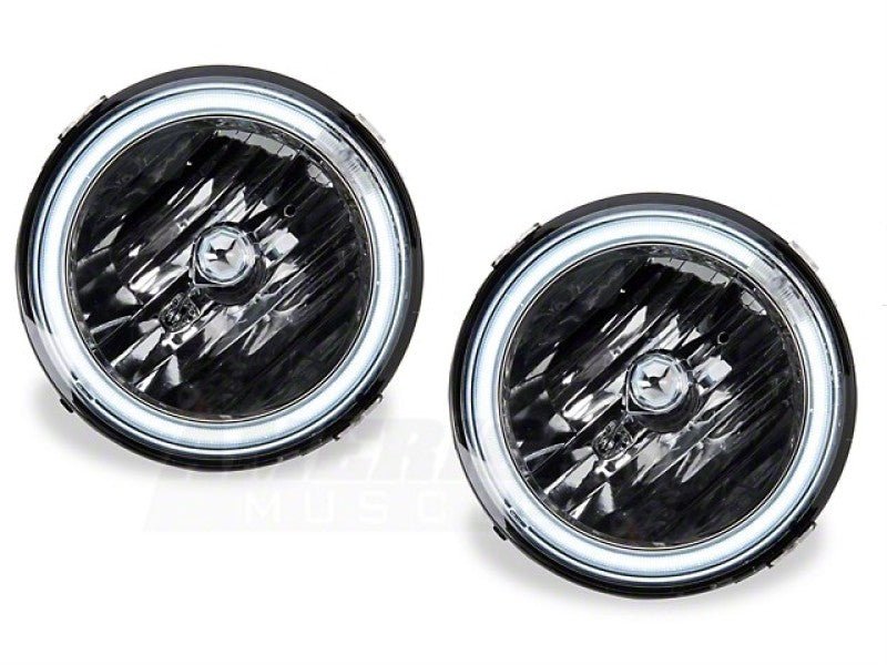 Raxiom LED Halo Fog Lights Chrome (05 - 12 Ford Mustang GT) - Raxiom