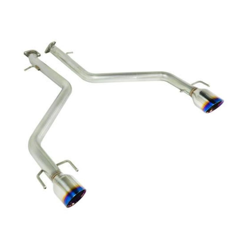 Remark Axle Back Exhaust w/Burnt Double Wall Tip (2021+ Lexus IS350) - Remark