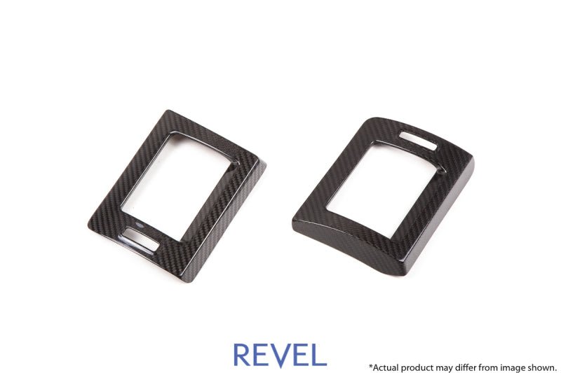 Revel GT Dry Carbon A/C Covers - 2 Pieces (15 - 21 WRX/STI) - Revel