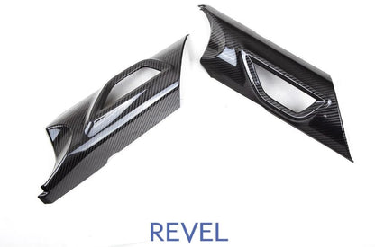 Revel GT Dry Carbon Carbon Carbon Trim Covers - 2 Pieces (22+ GR86/BRZ) - Revel