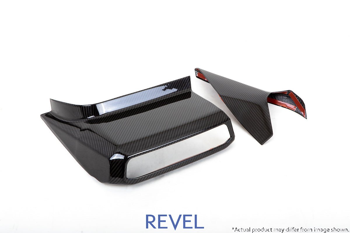 Revel GT Dry Carbon Center Console Cover (MK5 Supra) - Revel