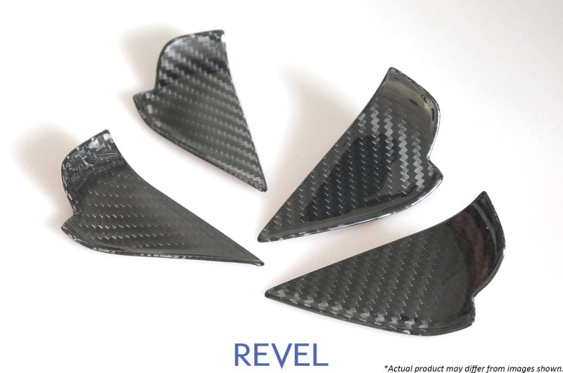 Revel GT Dry Carbon Door Trim Inner - 2 Pieces (16 - 18 Mazda MX - 5) - Revel