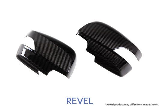 Revel GT Dry Carbon Mirror Covers (Left & Right) - 1 Piece (16 - 18 WRX/STI) - Revel