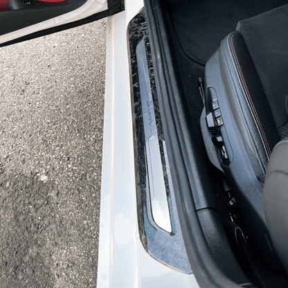 Rexpeed Carbon Fiber Door Sill Cover (MK5 Supra) - Rexpeed