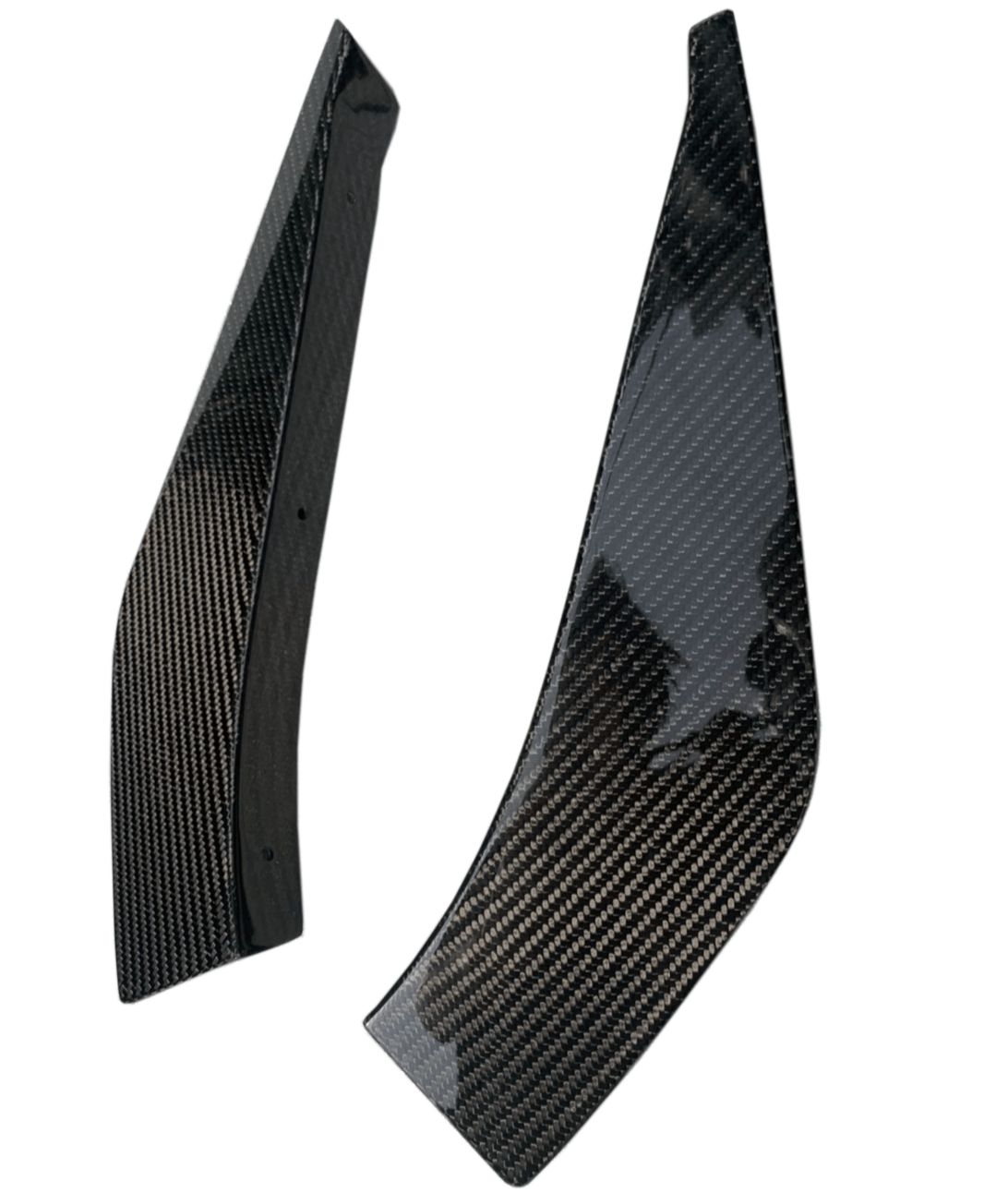 Rexpeed Carbon Fiber Front Canards (MK5 Supra) - Rexpeed