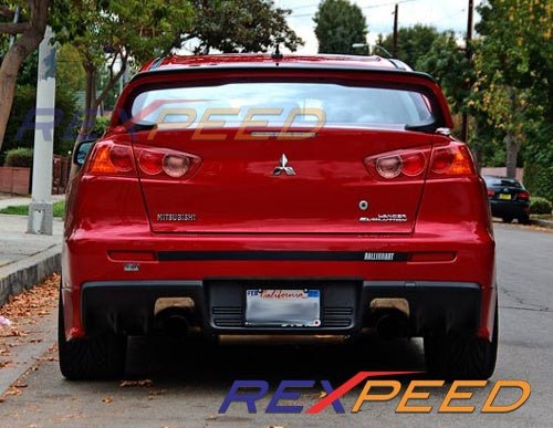 Rexpeed Carbon Fiber Gurney Flap (Evo X) - Rexpeed