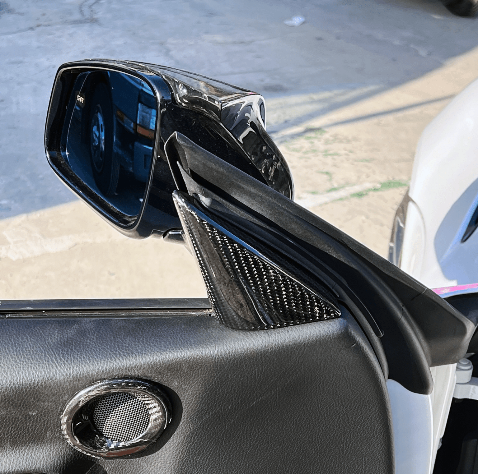 Rexpeed Carbon Fiber Interior Door/Mirror Trim (MK5 Supra) - Rexpeed