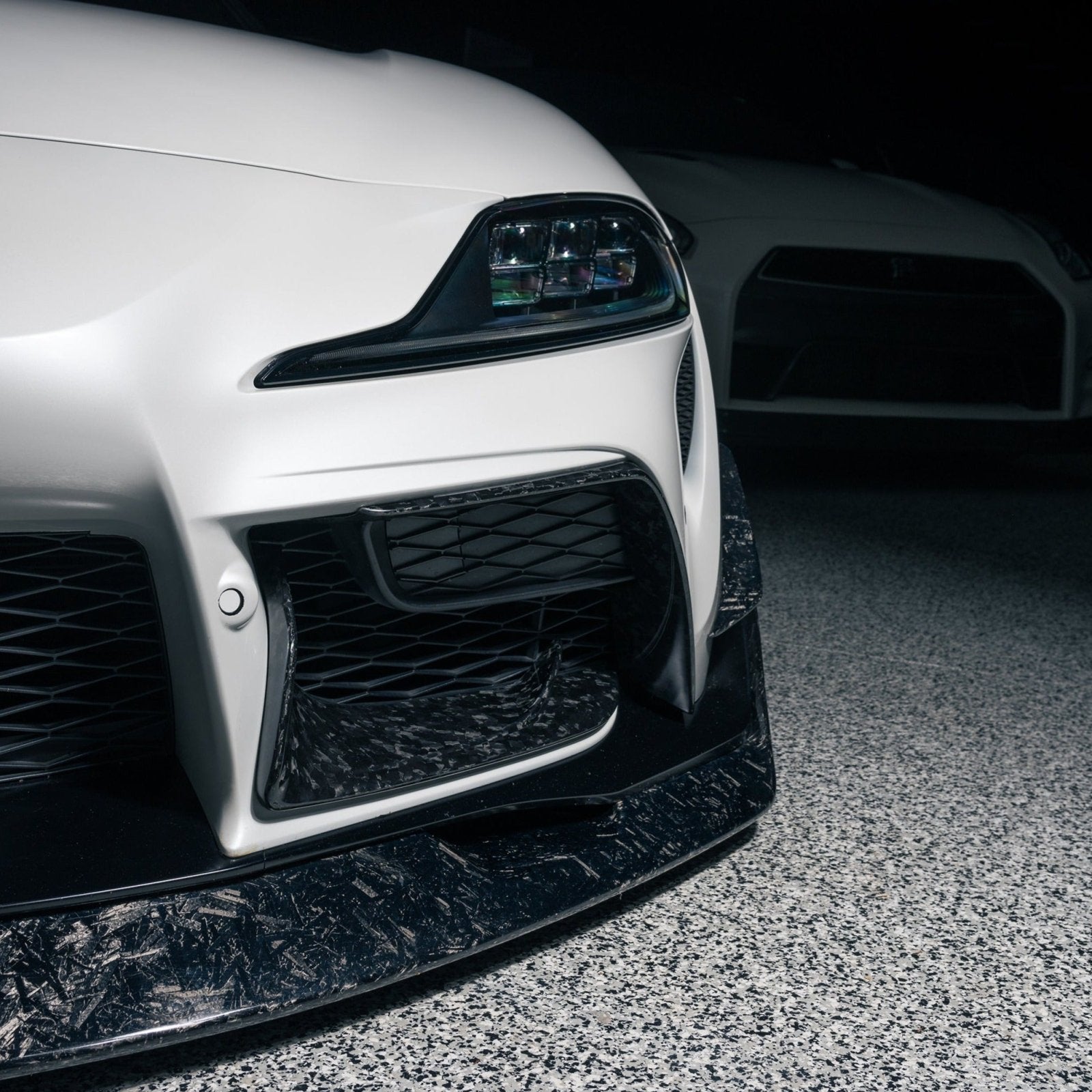 Rexpeed Carbon Front Side Bumper Covers (MK5 Supra) - Rexpeed