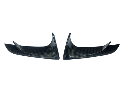 Rexpeed Carbon Lower Front Bumper Covers (MK5 Supra) - Rexpeed