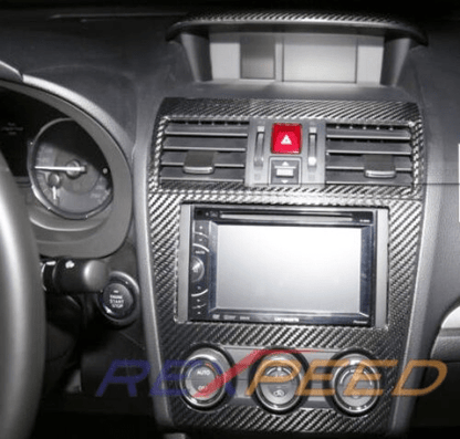 Rexpeed Dry Carbon Center Air Vent Cover (15 - 16 WRX/STI) - Rexpeed