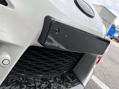 Rexpeed Dry Carbon Fiber License Plate Bracket (MK5 Supra) - Rexpeed