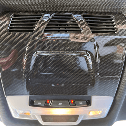 Rexpeed Dry Carbon Fiber Reading Light Cover (MK5 Supra) - Rexpeed