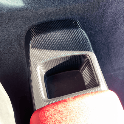 Rexpeed Dry Carbon Fiber Storage Compartment Cover (MK5 Supra) - Rexpeed