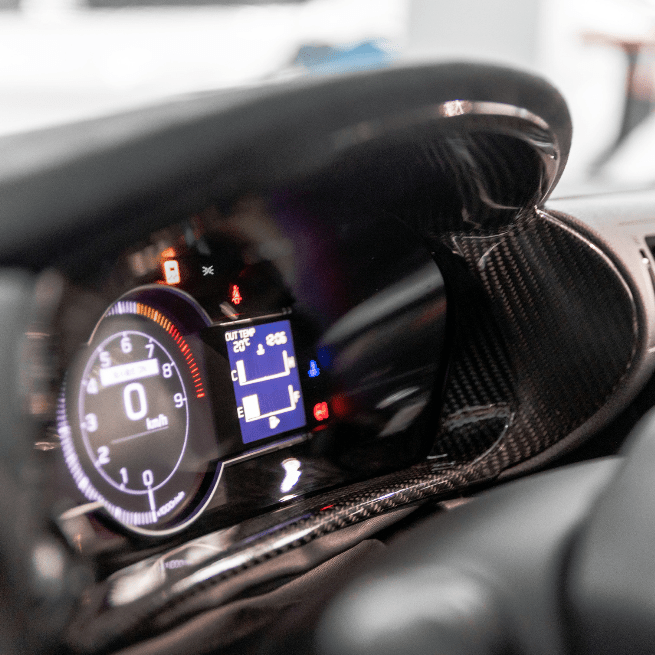 Rexpeed Dry Carbon Gauge Cluster Cover (22+ GR86/BRZ) - Rexpeed