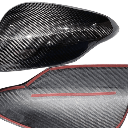 Rexpeed Dry Carbon Mirror Covers (22+ WRX) - Rexpeed