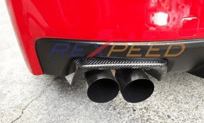 Rexpeed Dry Carbon Rear Bumper Heat Shields (15 - 20 WRX/STI) - Rexpeed