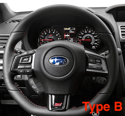 Rexpeed Dry Carbon Steering Wheel Cover (15 - 20 WRX/STI) - Rexpeed