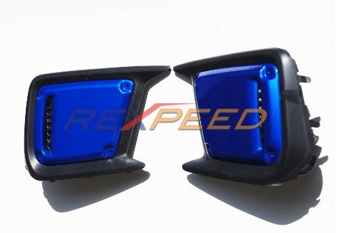 Rexpeed Painted/Carbon Fiber Fog Light Covers (18 - 21 WRX/STI) - Rexpeed