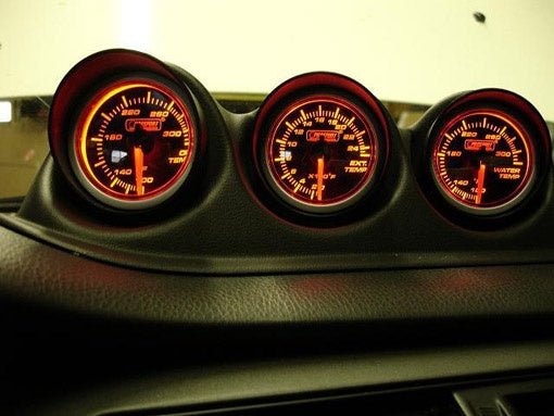 Rexpeed Triple Dash Gauge Pod (Evo 7/8/9) - Rexpeed