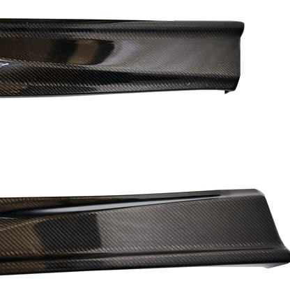 Rexpeed V2 Carbon Fiber Side Skirt Extensions (R35 GT - R) - Rexpeed