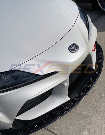 Rexpeed V2 Forged Carbon Front Splitter (MK5 Supra) - Rexpeed