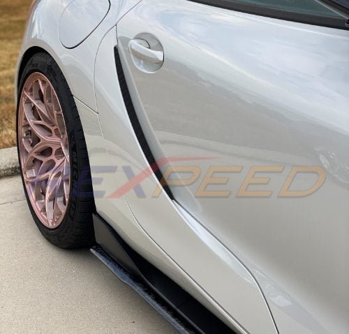 Rexpeed V2 Forged Carbon Side Skirt Extension (MK5 Supra) - Rexpeed