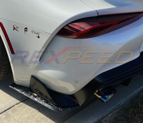 Rexpeed V2 Forged Carbon Side Spats (MK5 Supra) - Rexpeed