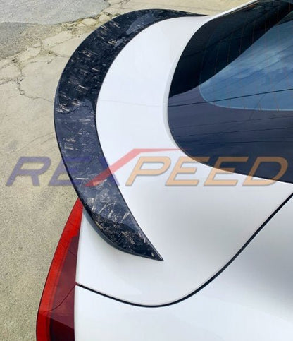 Rexpeed V2 Forged Carbon Spoiler (MK5 Supra) - Rexpeed