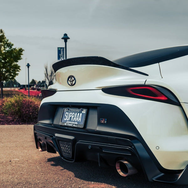 Rexpeed V4 Forged Carbon Fiber Trunk Spoiler | MK5 Supra | JD