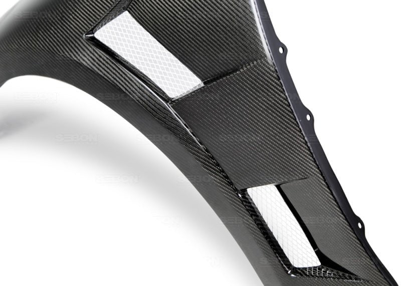 Seibon 10mm Wider Carbon Fiber Fenders (14 - 15 Lexus IS250/350) - Seibon