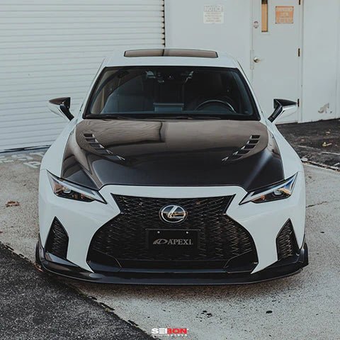 Seibon BT Style Carbon Fiber Hood (21 - 22 Lexus IS300/IS350 F Sport) - Seibon