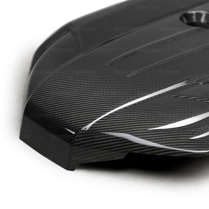 Seibon Carbon Fiber Engine Cover (MK5 Supra) - Seibon