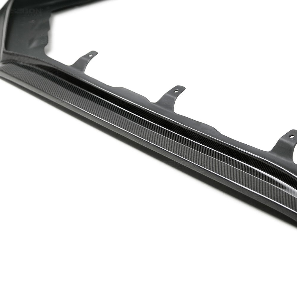 Seibon Carbon Fiber MB3 - Style Front Lip (18 - 20 WRX/STI) - Seibon