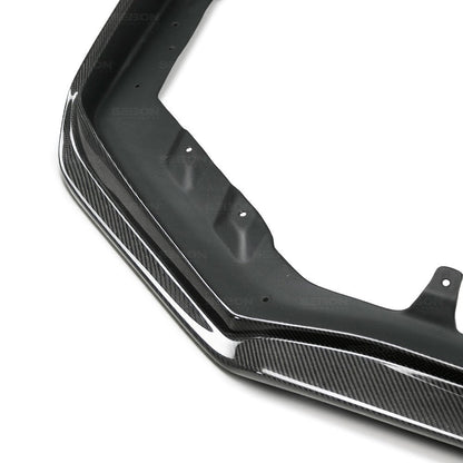 Seibon Carbon Fiber MB3 - Style Front Lip (18 - 20 WRX/STI) - Seibon