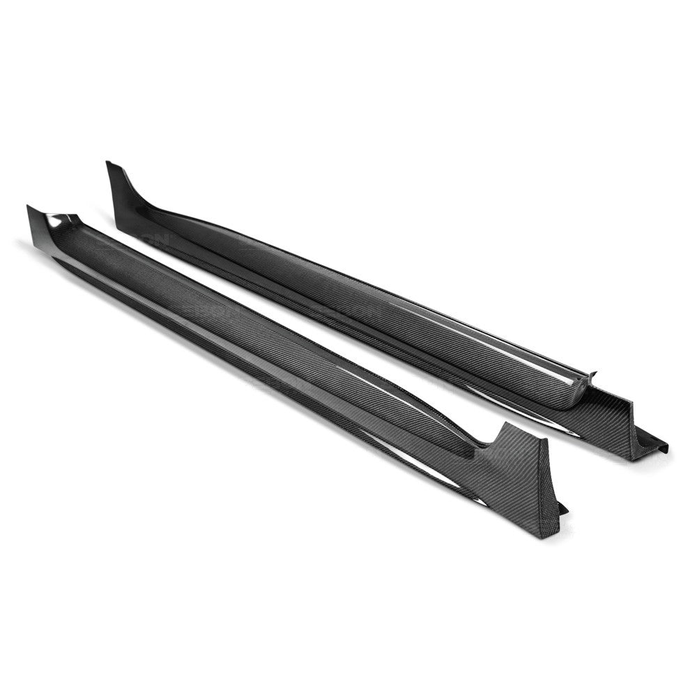 Seibon Carbon Fiber OEM - Style Side Skirts (15 - 20 WRX/STI) - Seibon