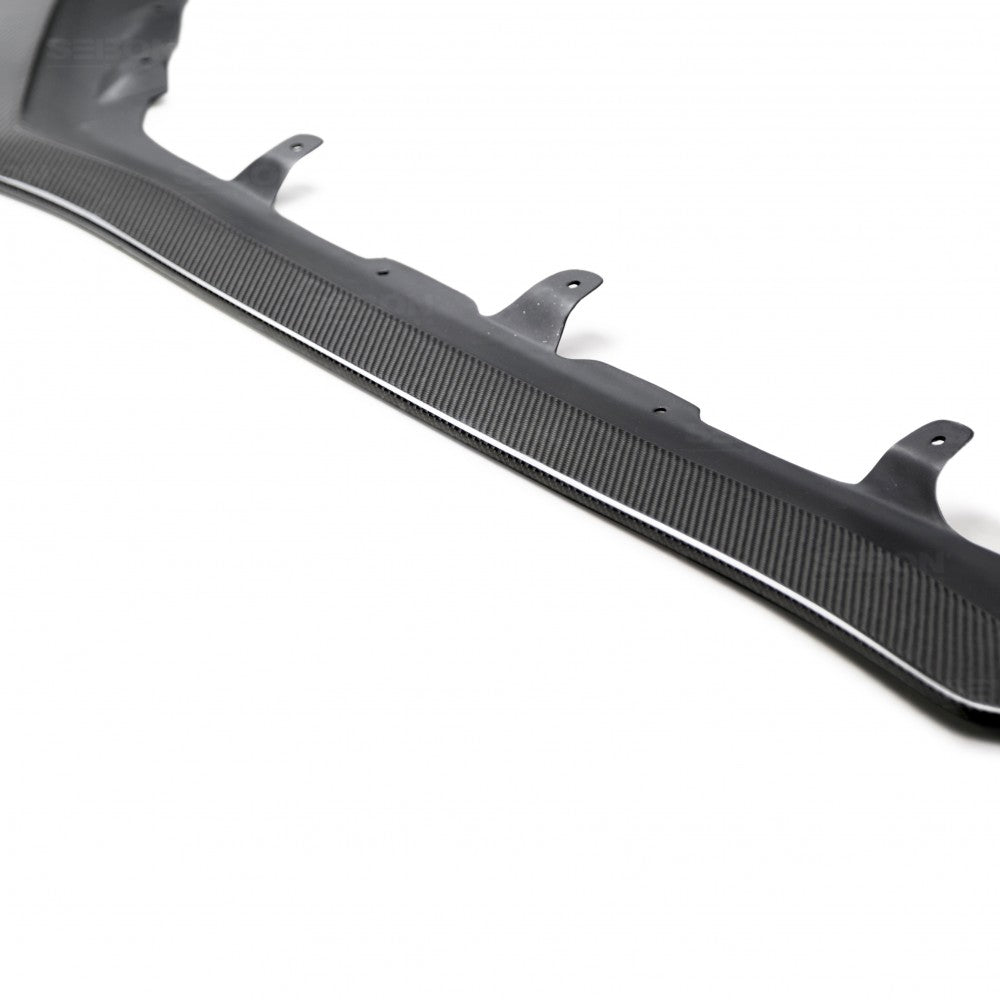 Seibon Carbon Fiber TP - Style Front Lip (18 - 20 WRX/STI) - Seibon