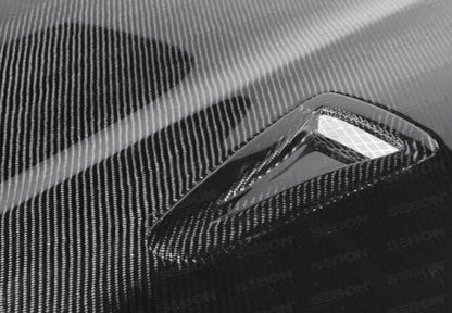 Seibon GTR Carbon Fiber Hood (Nissan 370Z) - Seibon