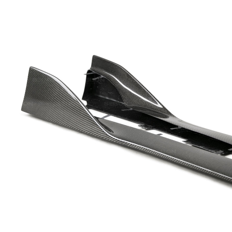 Seibon MB - Style Carbon Fiber Side Skirt (MK5 Supra) - Seibon