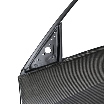 Seibon OE Style Gloss Carbon Fiber Front Doors (17+ Civic Type - R) - Seibon