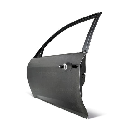 Seibon OE Style Gloss Carbon Fiber Front Doors (17+ Civic Type - R) - Seibon