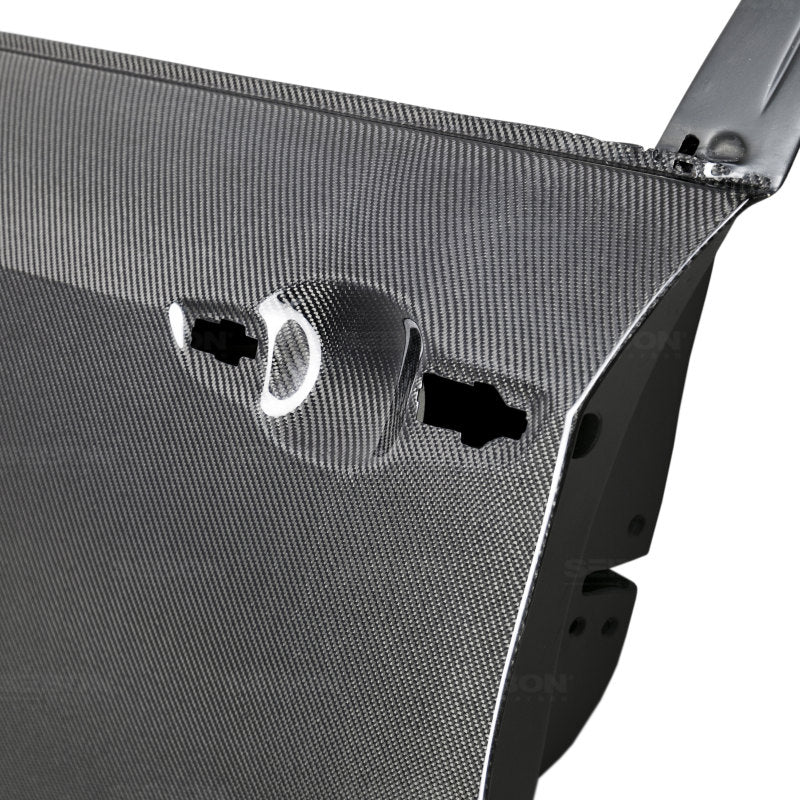 Seibon OE Style Gloss Carbon Fiber Front Doors (17+ Civic Type - R) - Seibon