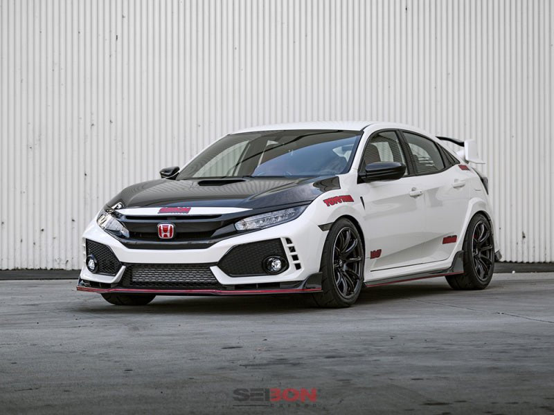 Seibon OEM Carbon Fiber Hood (17+ Civic Type R) - Seibon