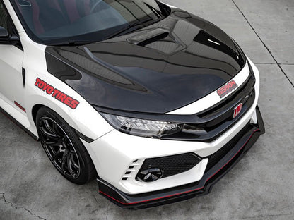 Seibon OEM Carbon Fiber Hood (17+ Civic Type R) - Seibon