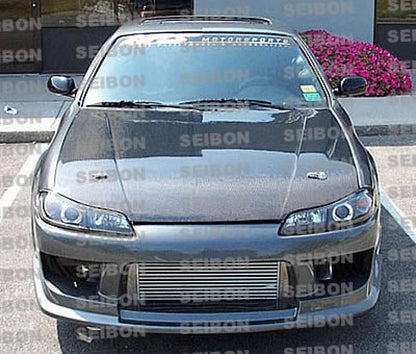 Seibon OEM Carbon Fiber Hood (Nissan S15) - Seibon